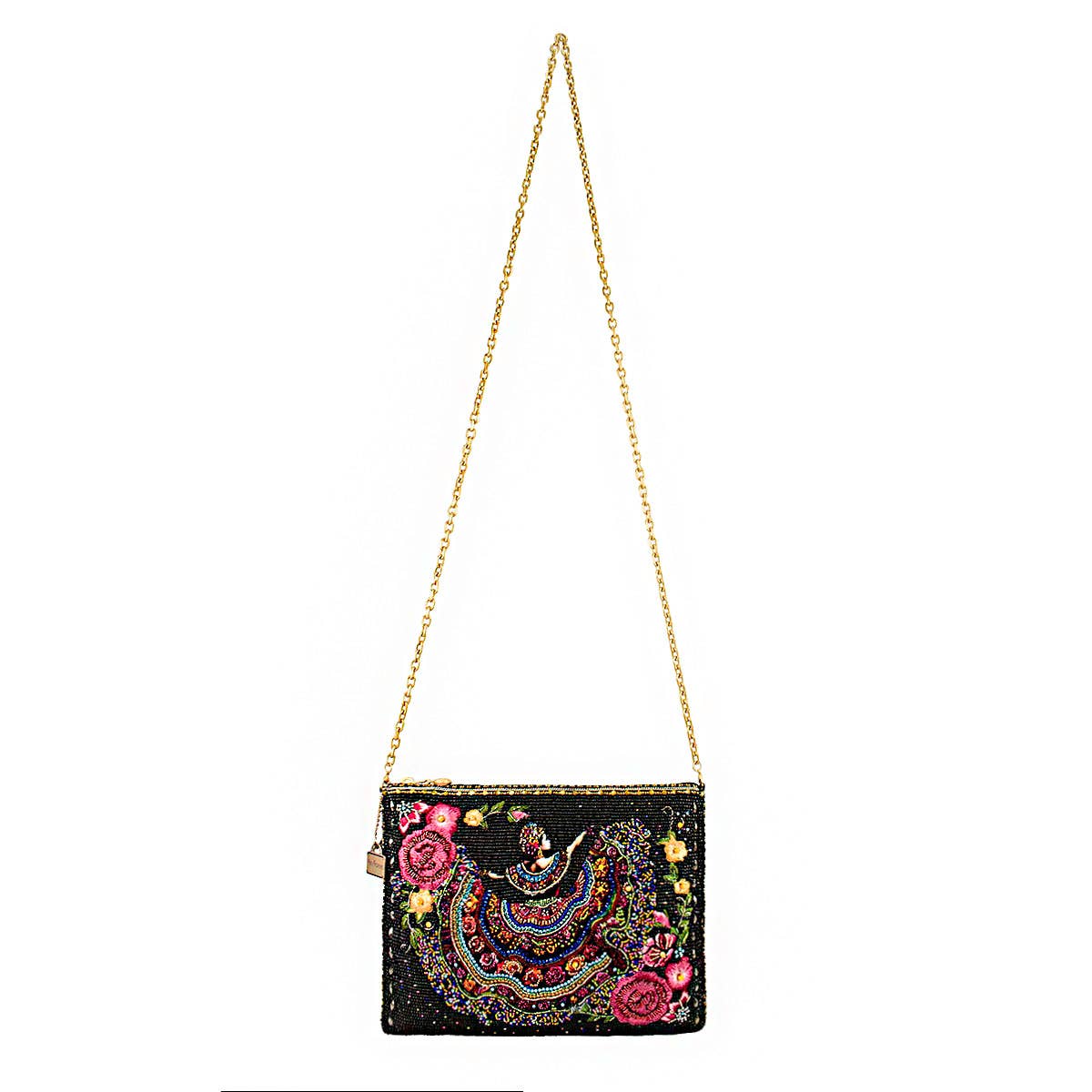 The Dancer Flamenco Colorful Beaded Embroidered Crossbody