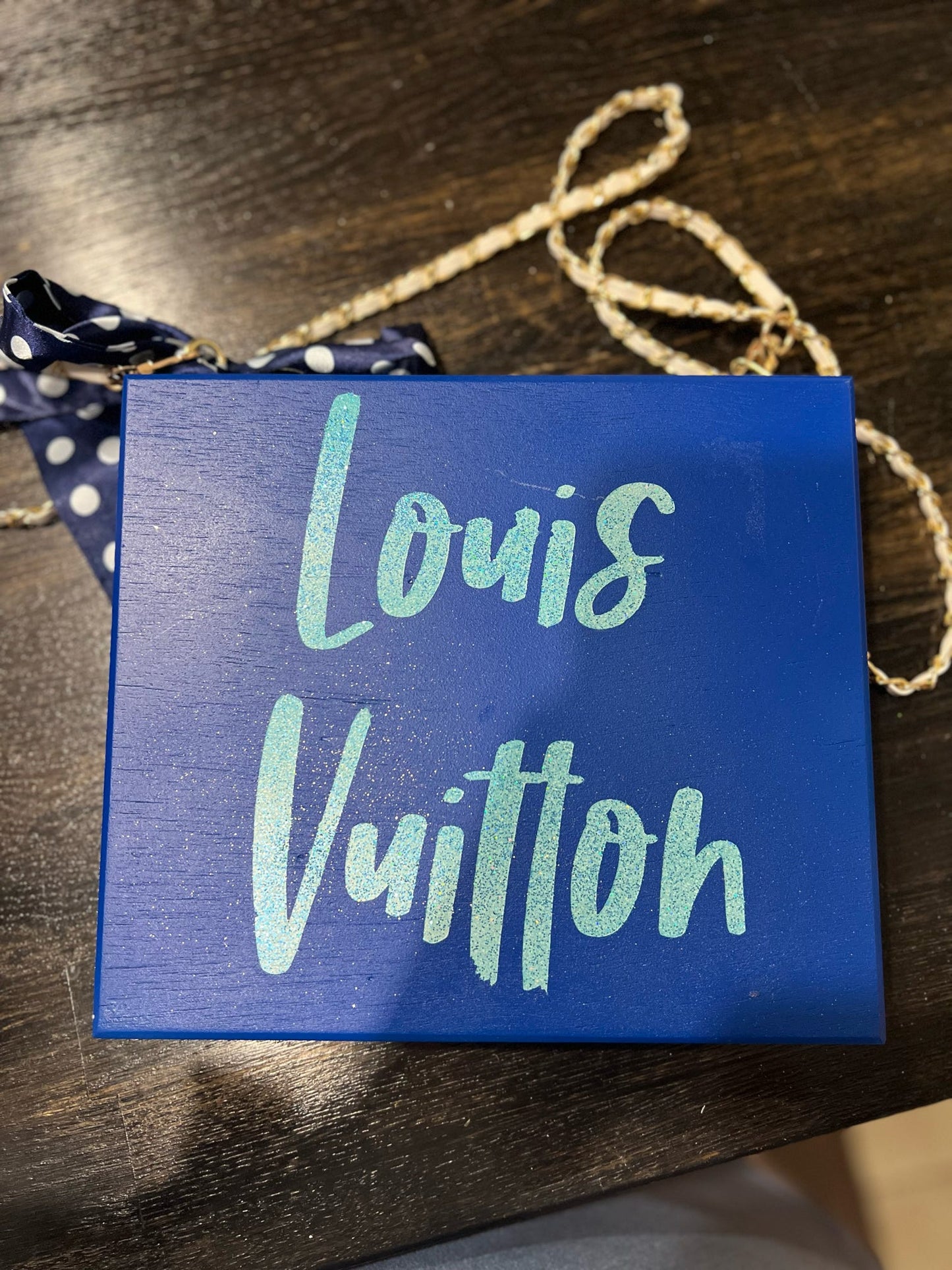 Louis Vibes, Cigar Box Purse
- Blue Jean Chic Edition