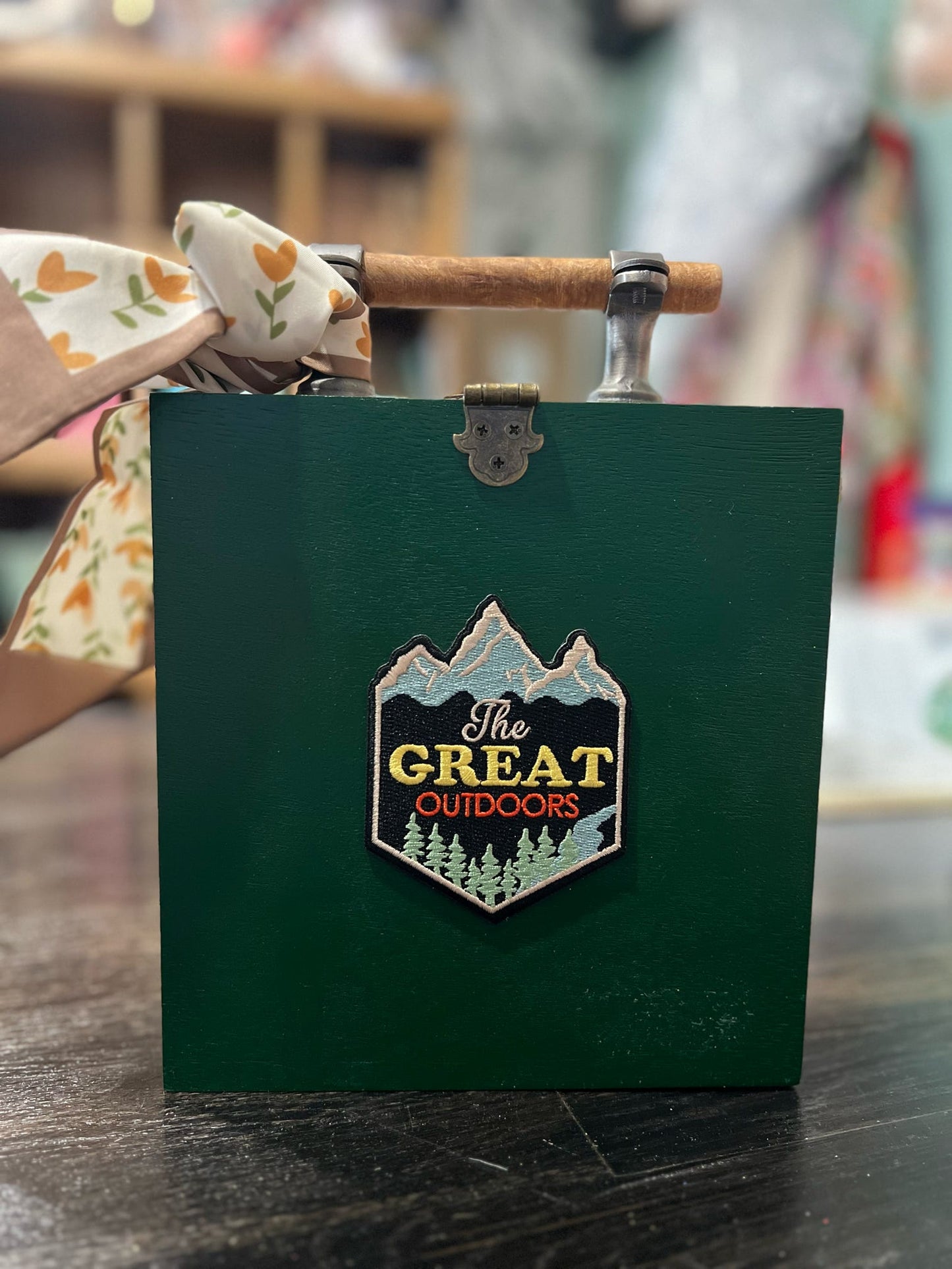 The Great Outdoors, Cigar Box Purse - Adventure-Ready
Edition