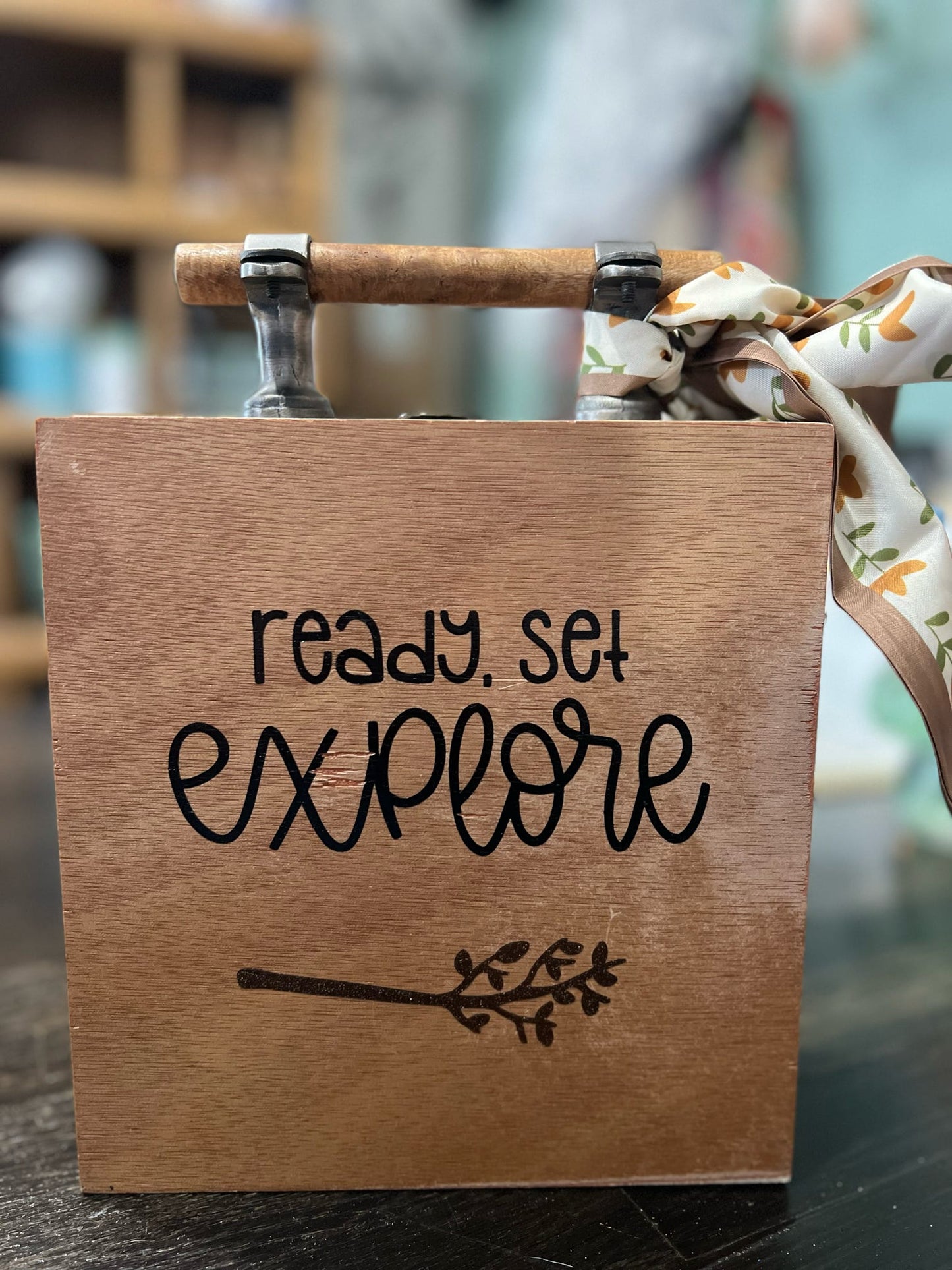 The Great Outdoors, Cigar Box Purse - Adventure-Ready
Edition