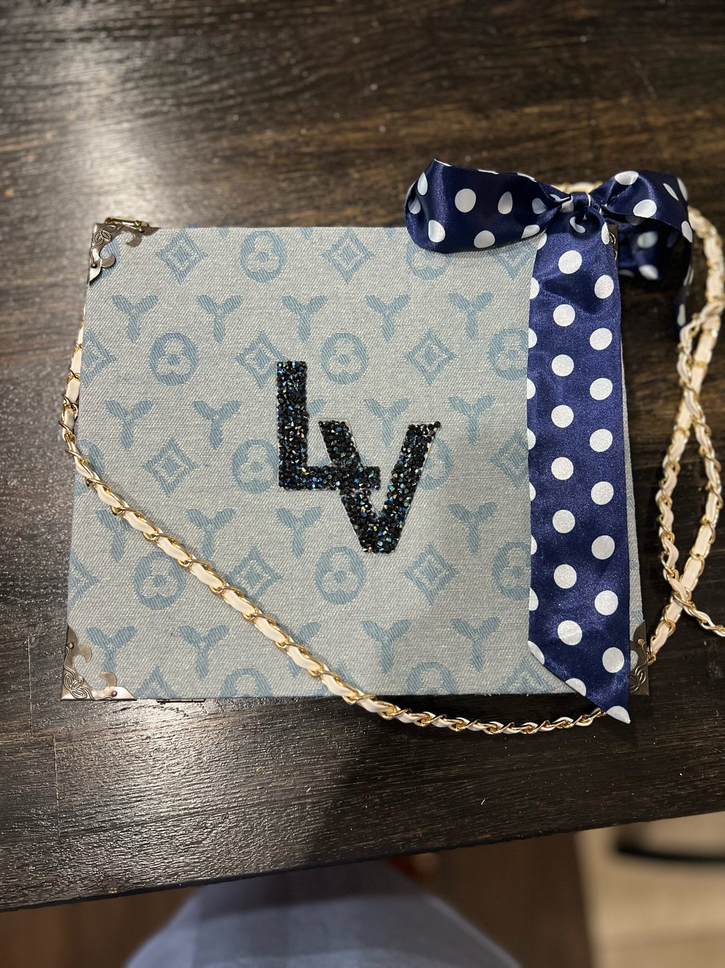 Louis Vibes, Cigar Box Purse
- Blue Jean Chic Edition