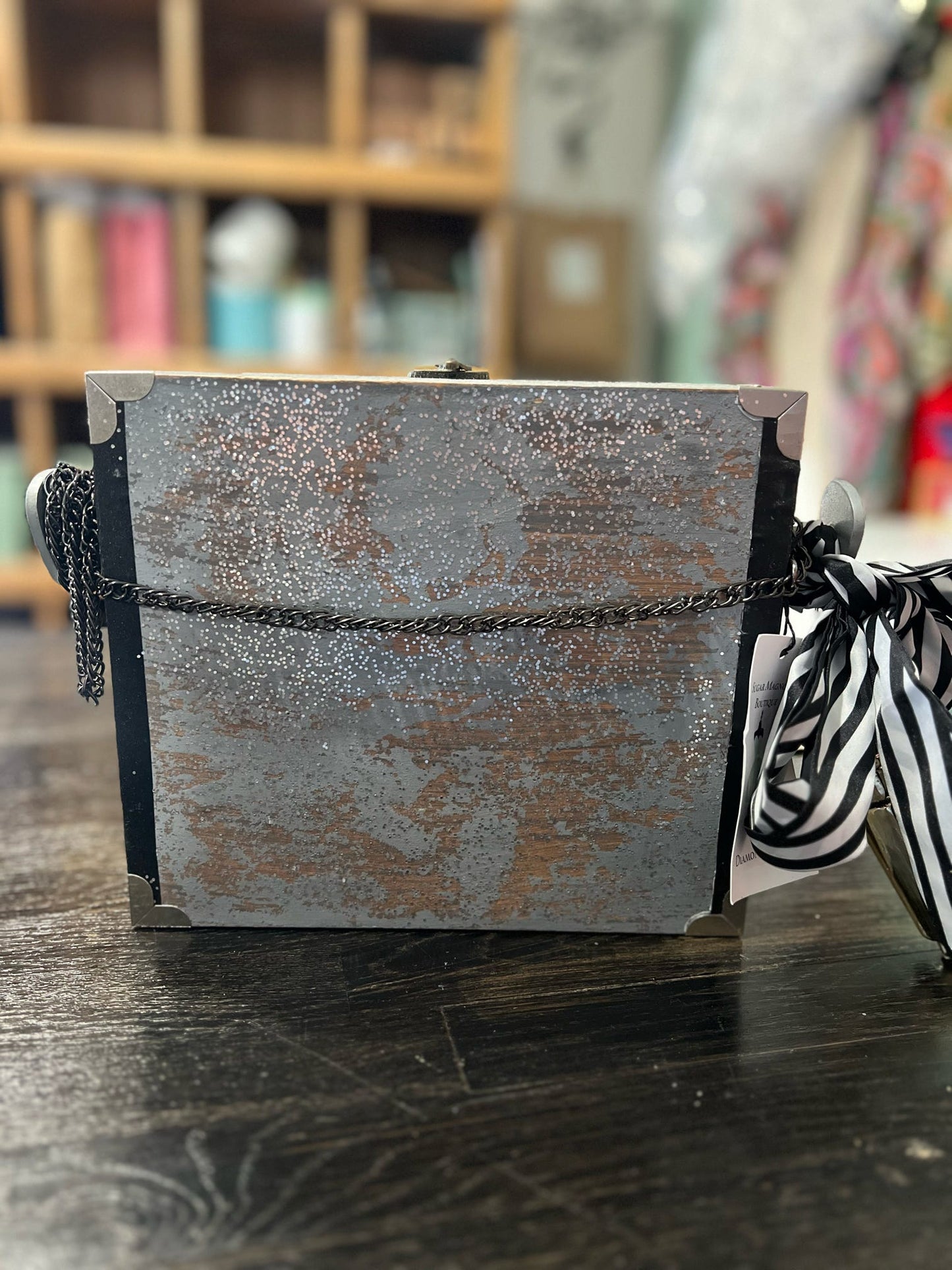 Rock & Roll Cigar Box Purse - One of a Kind!