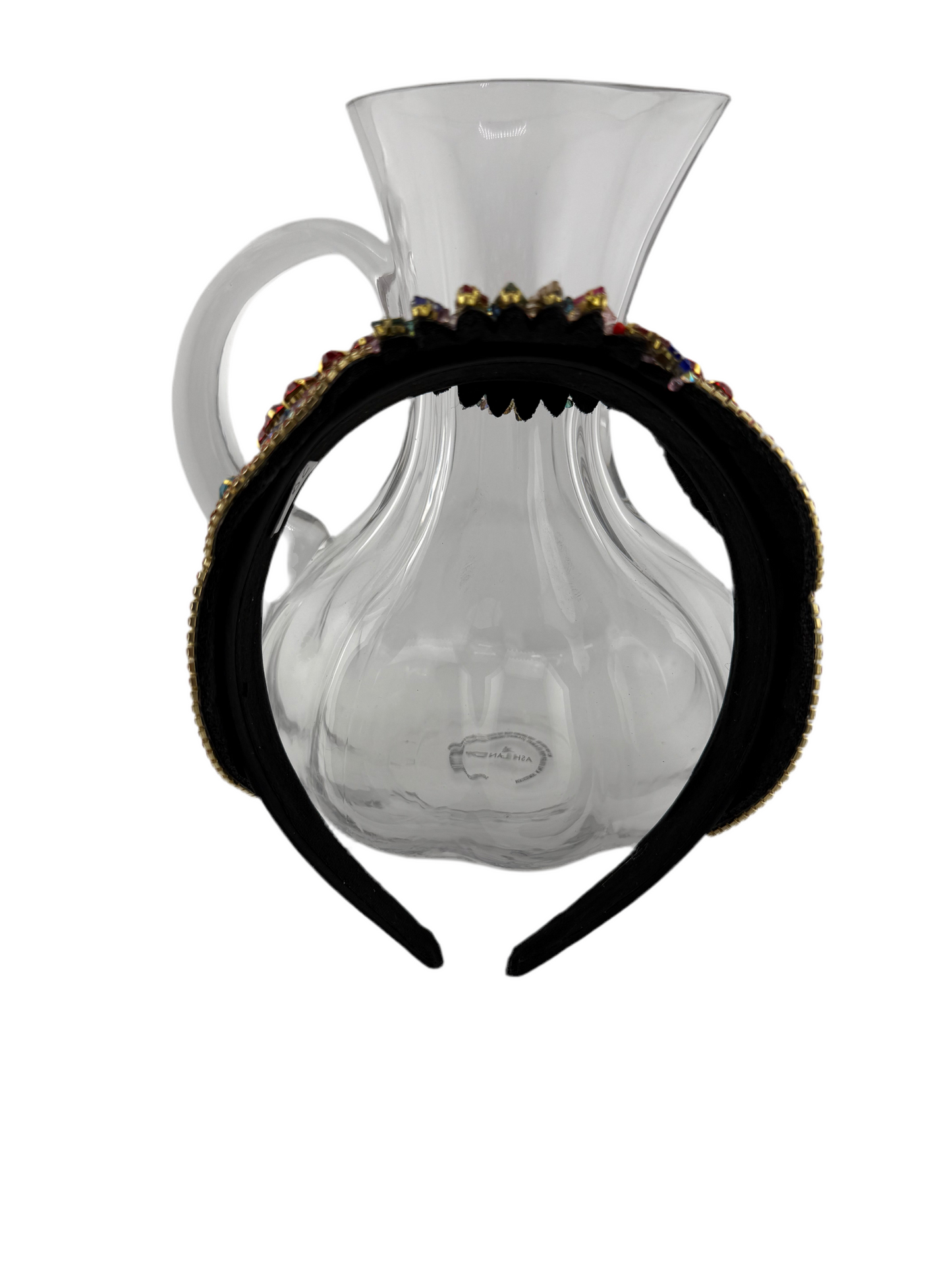 ✨ Crystal Statement Headband – Multicolor Rhinestone Crown Style