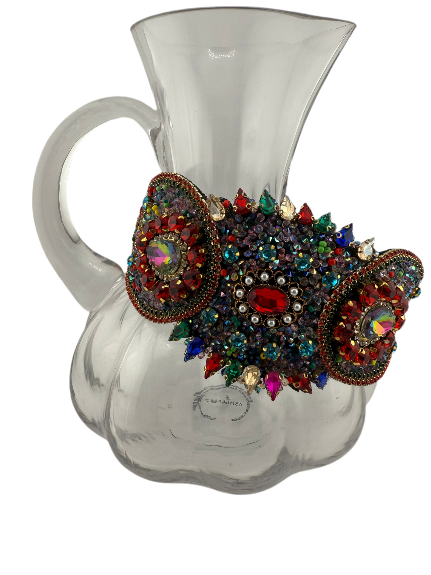 ✨ Crystal Statement Headband – Multicolor Rhinestone Crown Style