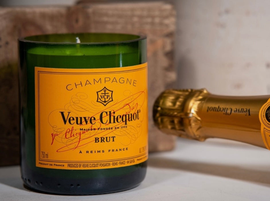 Veuve Clicquot Champagne Candle