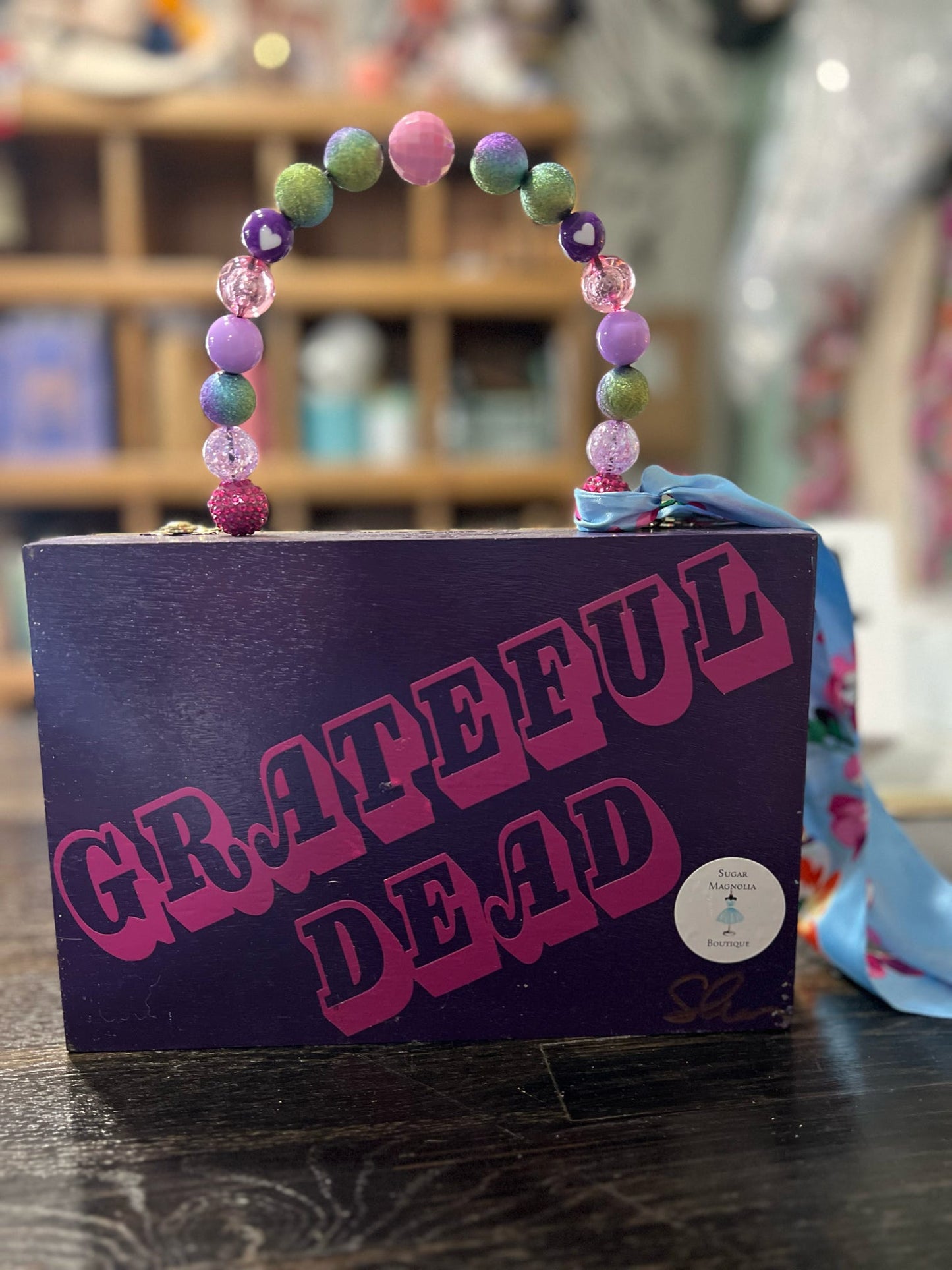 Grateful Deadhead, Cigar
Box Purse