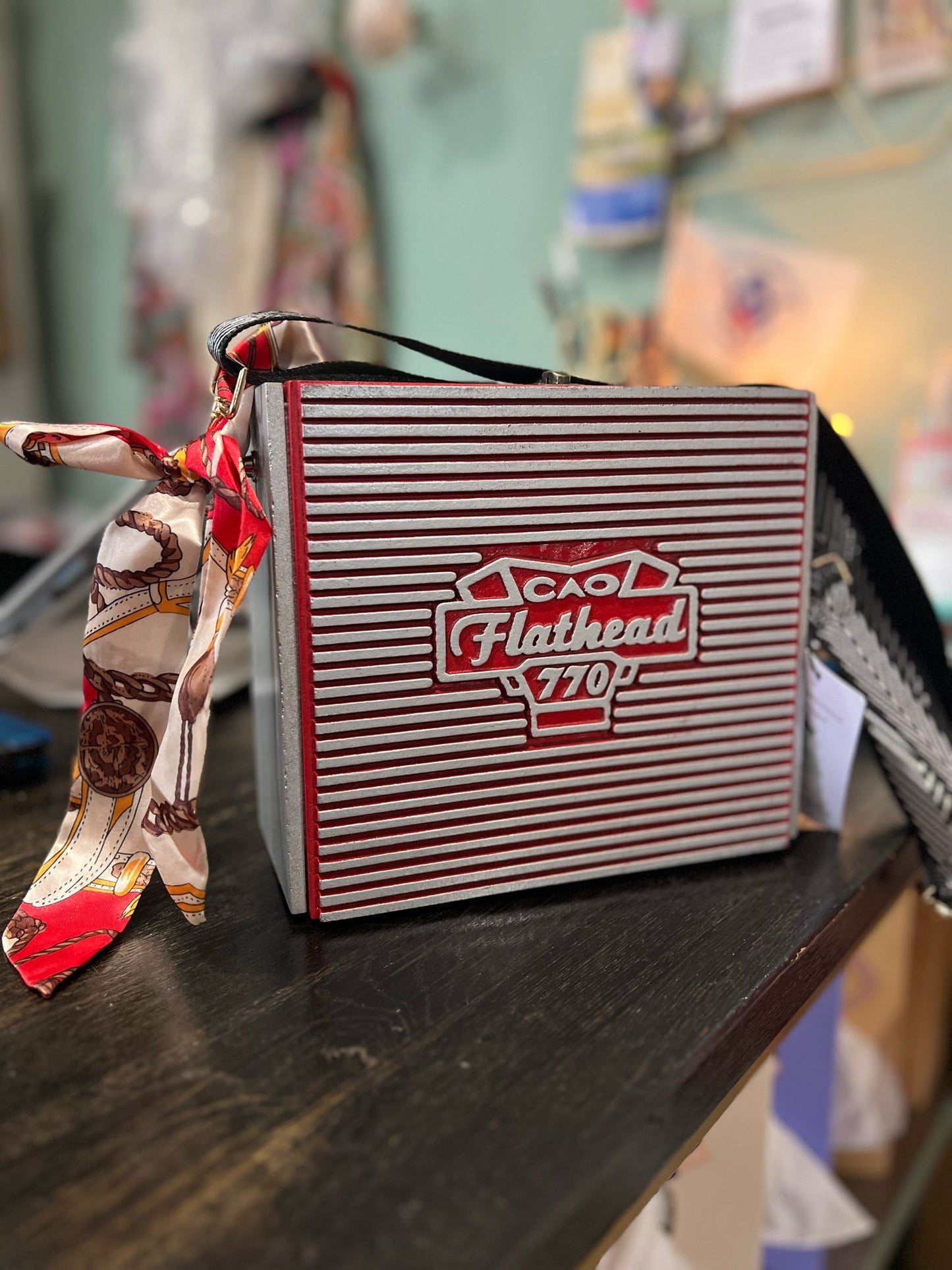 Rock & Roll Flathead Purse