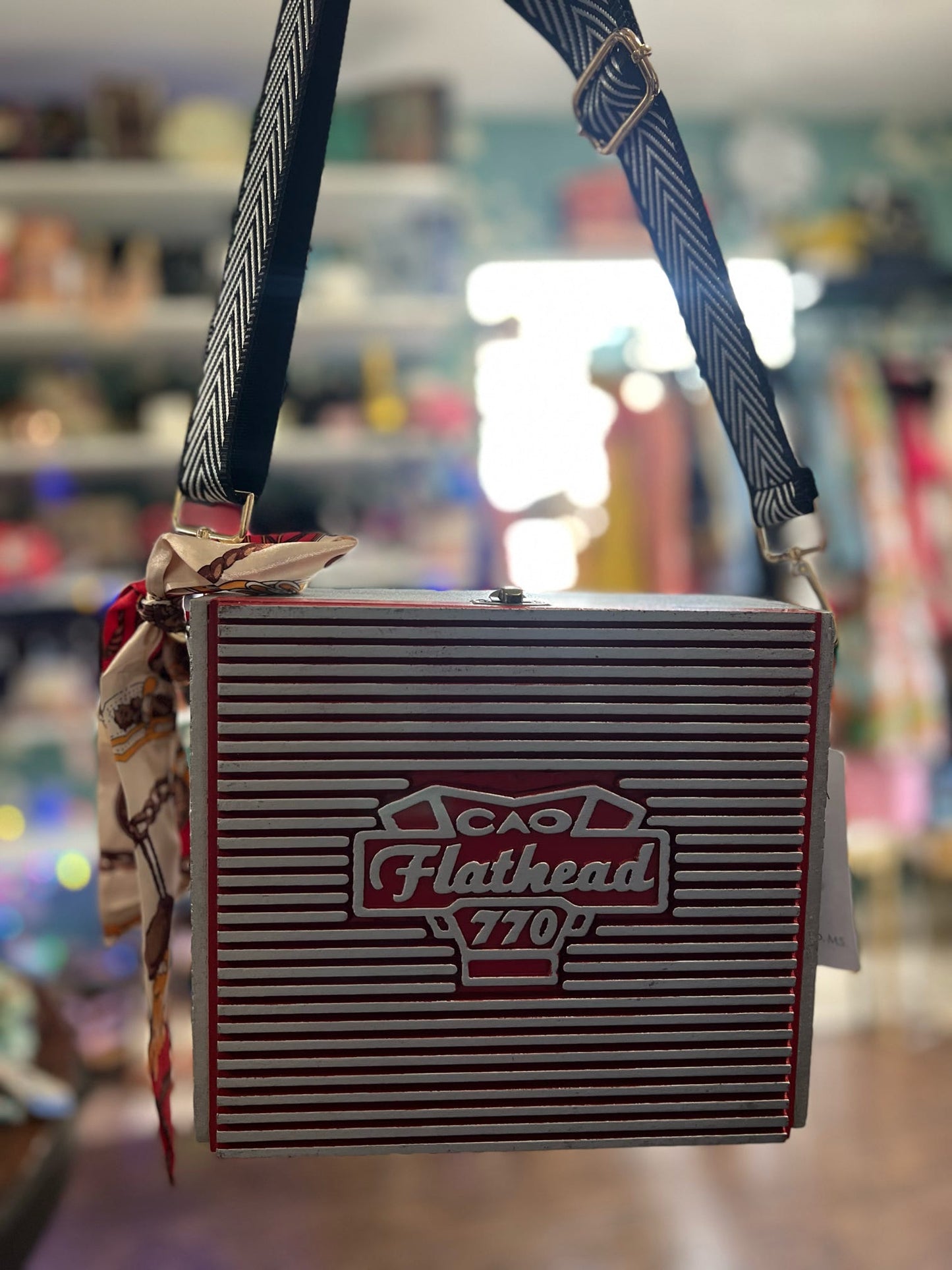 Rock & Roll Flathead Purse