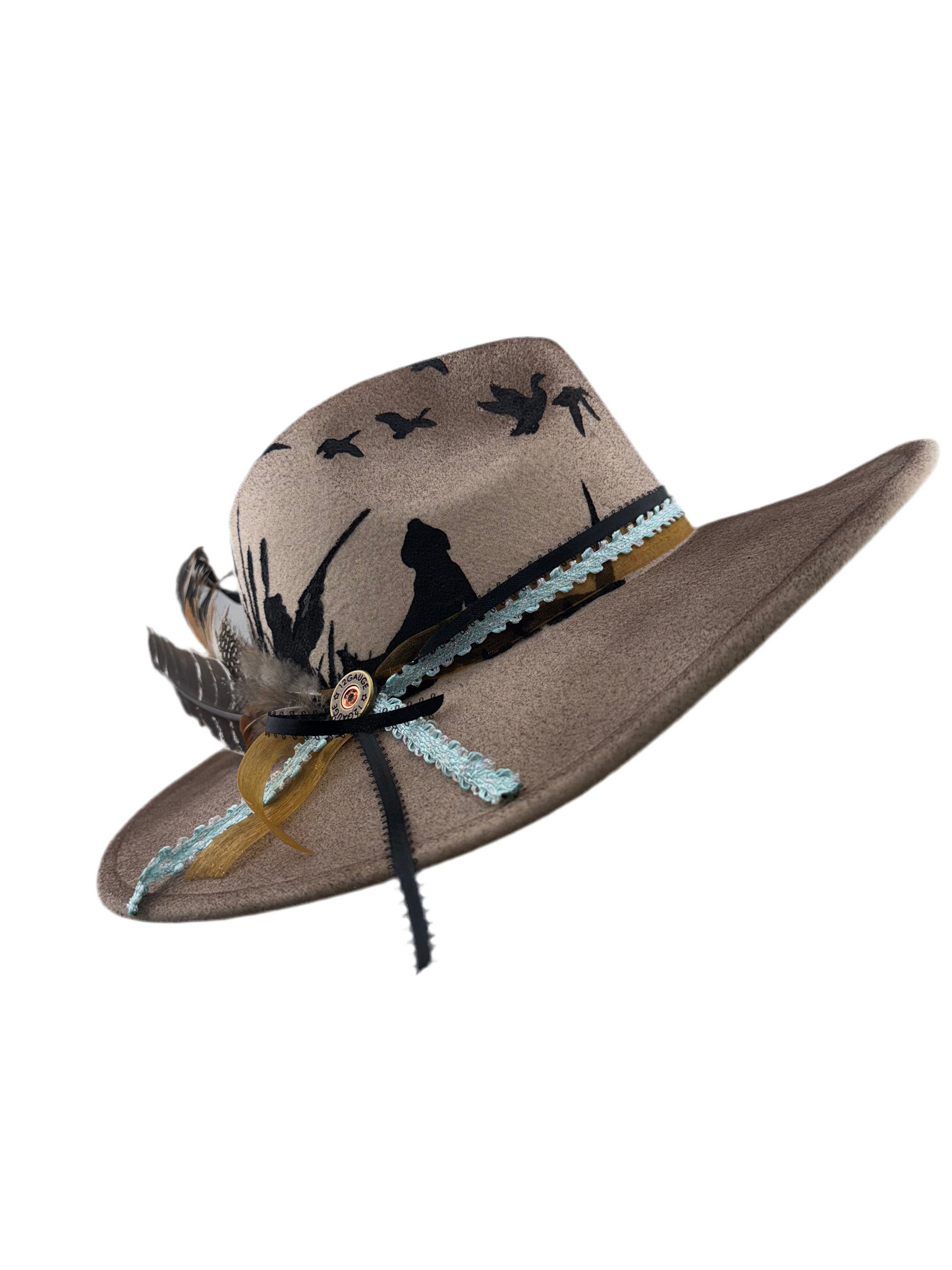 Custom Duck Hunting Western Hat 🎩🦆