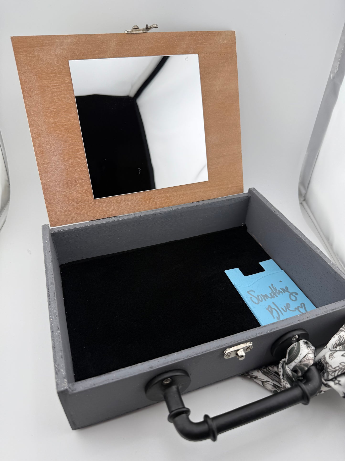 Till Death Do Us Part, Gothic Cigar Box Purse 🖤💀🌹