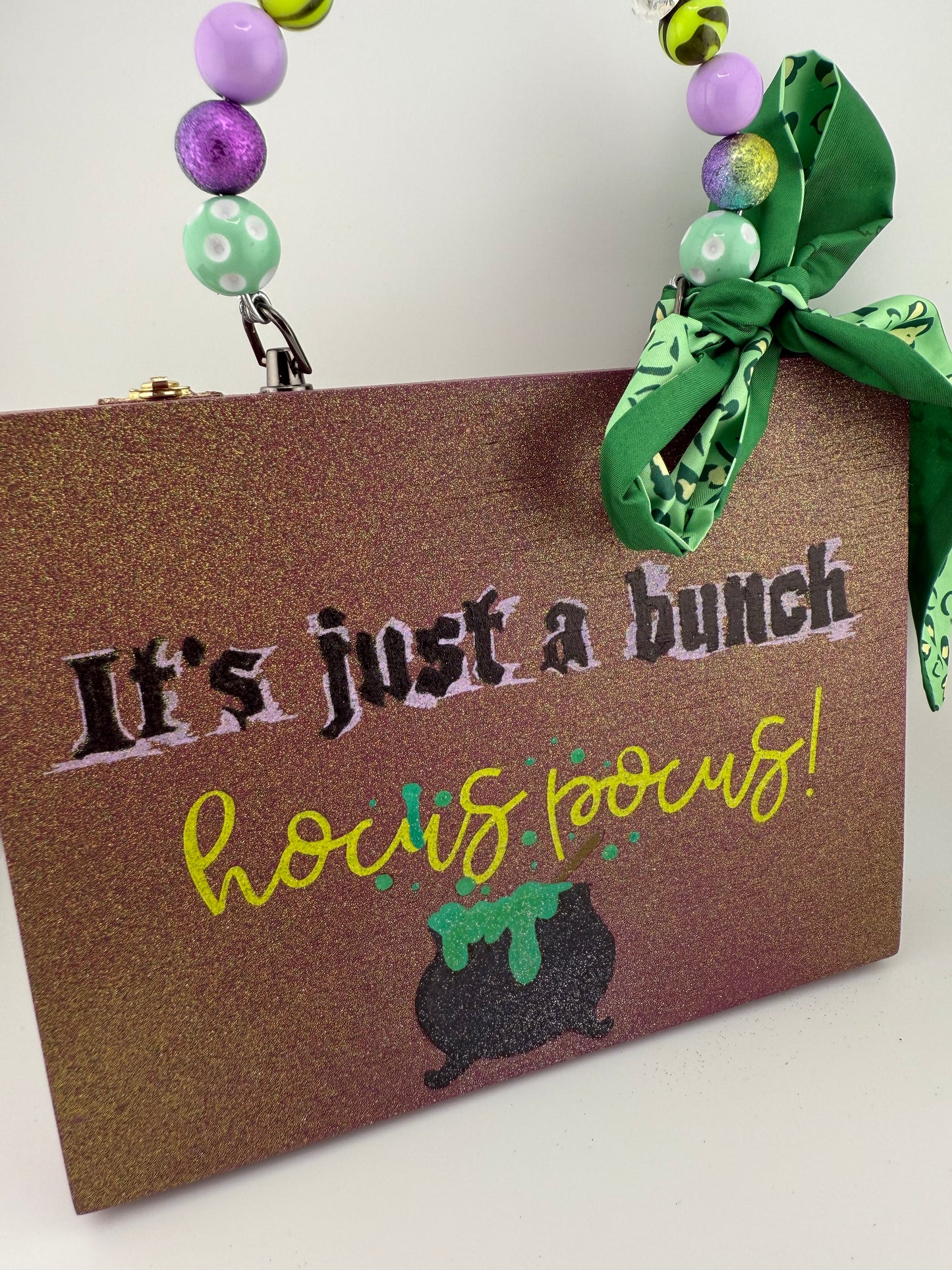 🎃 Hocus Pocus Cigar Box Purse