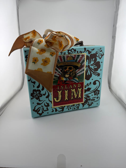 Island Jim Cigar Box Purse 🌺🌴