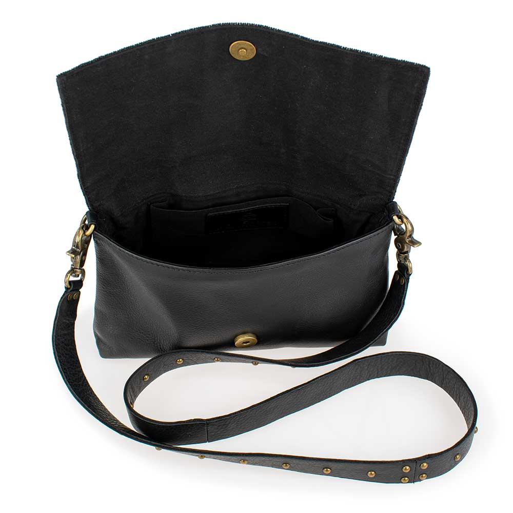 Keynote Beaded Piano Keys Crossbody Handbag